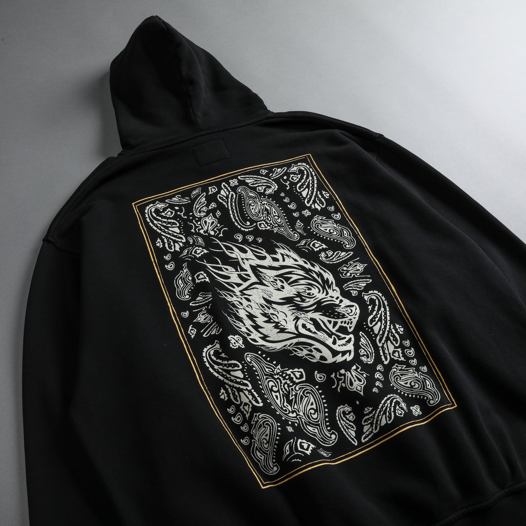 Western "Pierce" Hoodie in Black