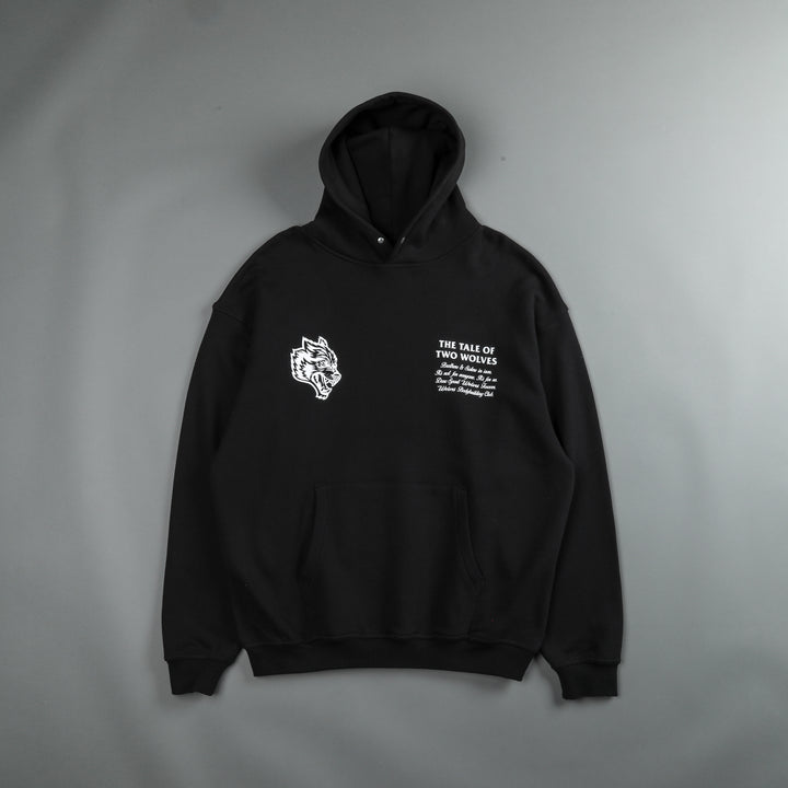 Southwest Paisley "Vintage Pierce" Hoodie in Black