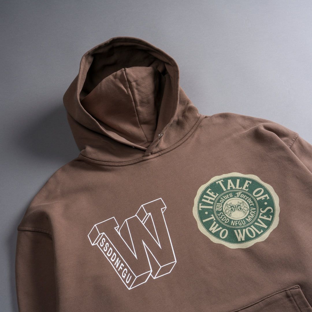 The Tale "Pierce" Hoodie in Mojave Brown