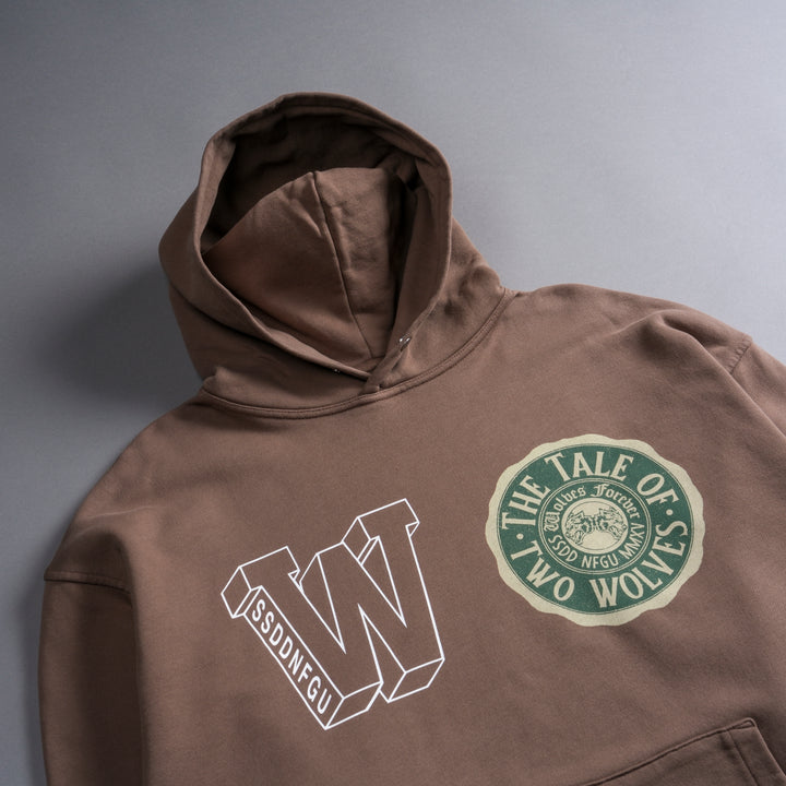 The Tale "Pierce" Hoodie in Mojave Brown