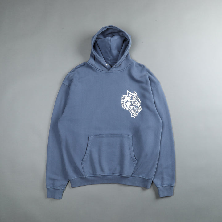 House Of Wolves "Vintage Cornell" Hoodie in Norse Blue