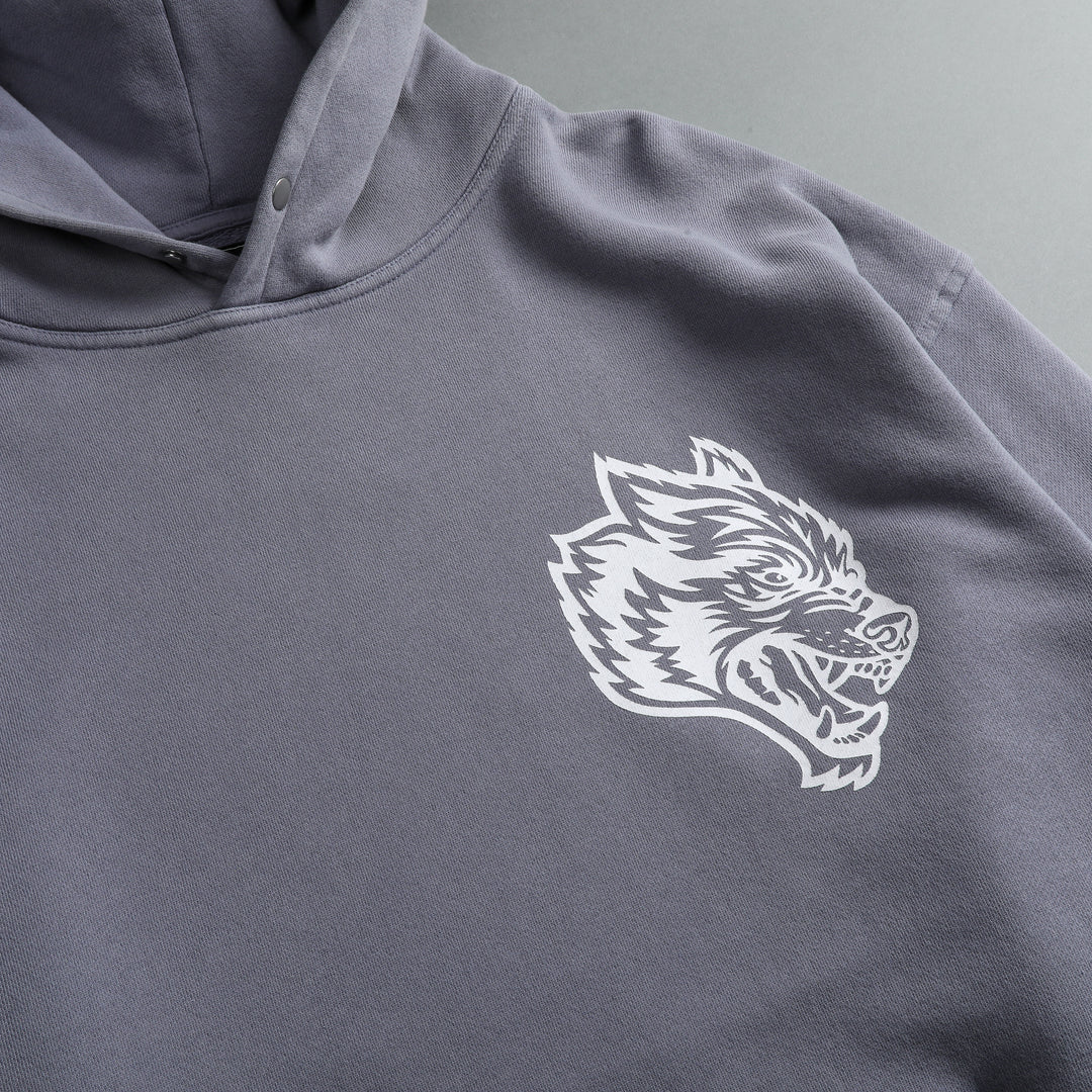 House Of Wolves "Vintage Cornell" Hoodie in Norse Purple