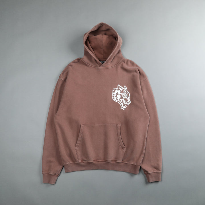 House Of Wolves "Vintage Cornell" Hoodie in Norse Brown