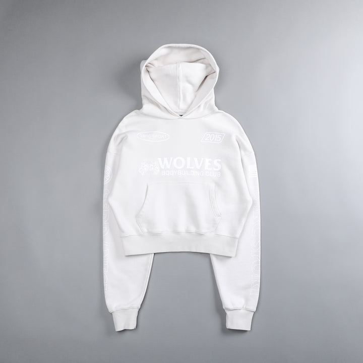 Faster "Owen" (Cropped) Hoodie in Stone
