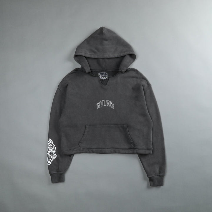 Loyalty "Vintage Dempsey" (Cropped) Hoodie in Wolf Gray