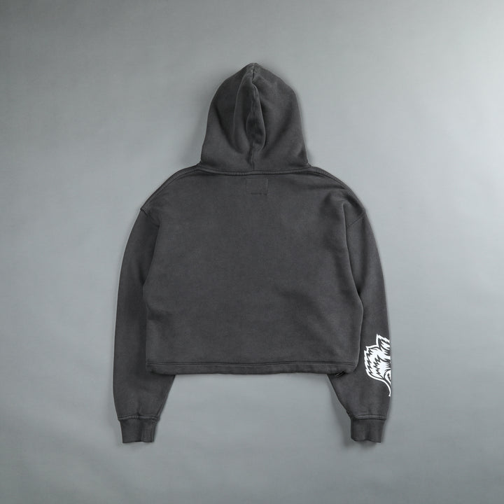 Loyalty "Vintage Dempsey" (Cropped) Hoodie in Wolf Gray