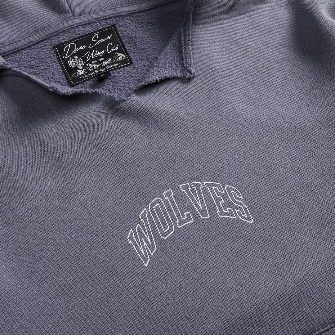 Loyalty "Vintage Dempsey" (Cropped) Hoodie in Norse Purple