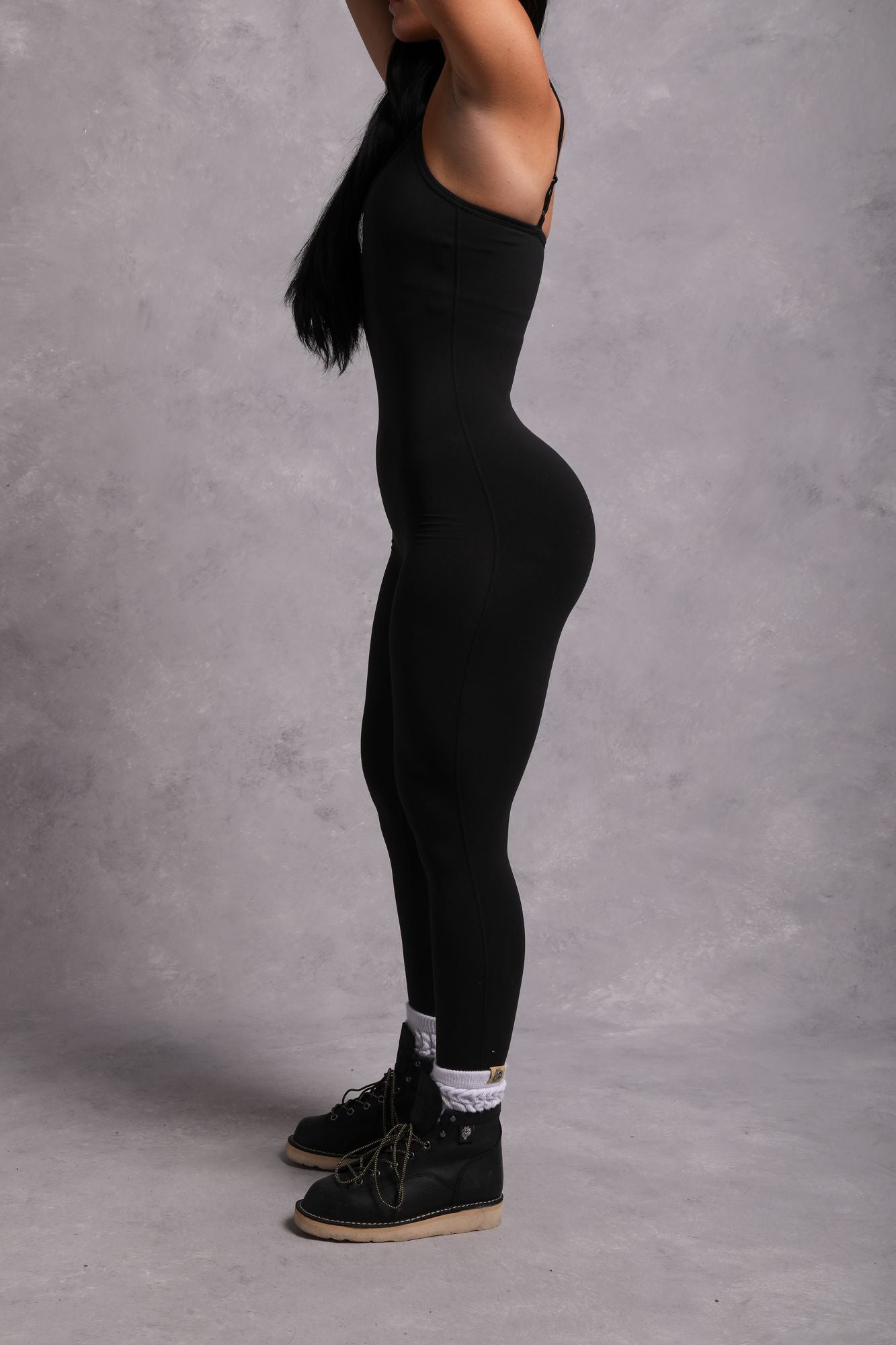 Wolf Head Bella "Energy" Bodysuit in Black