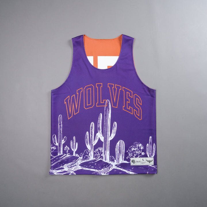 Arizona Wolves Reversible BBall Jersey in Purple