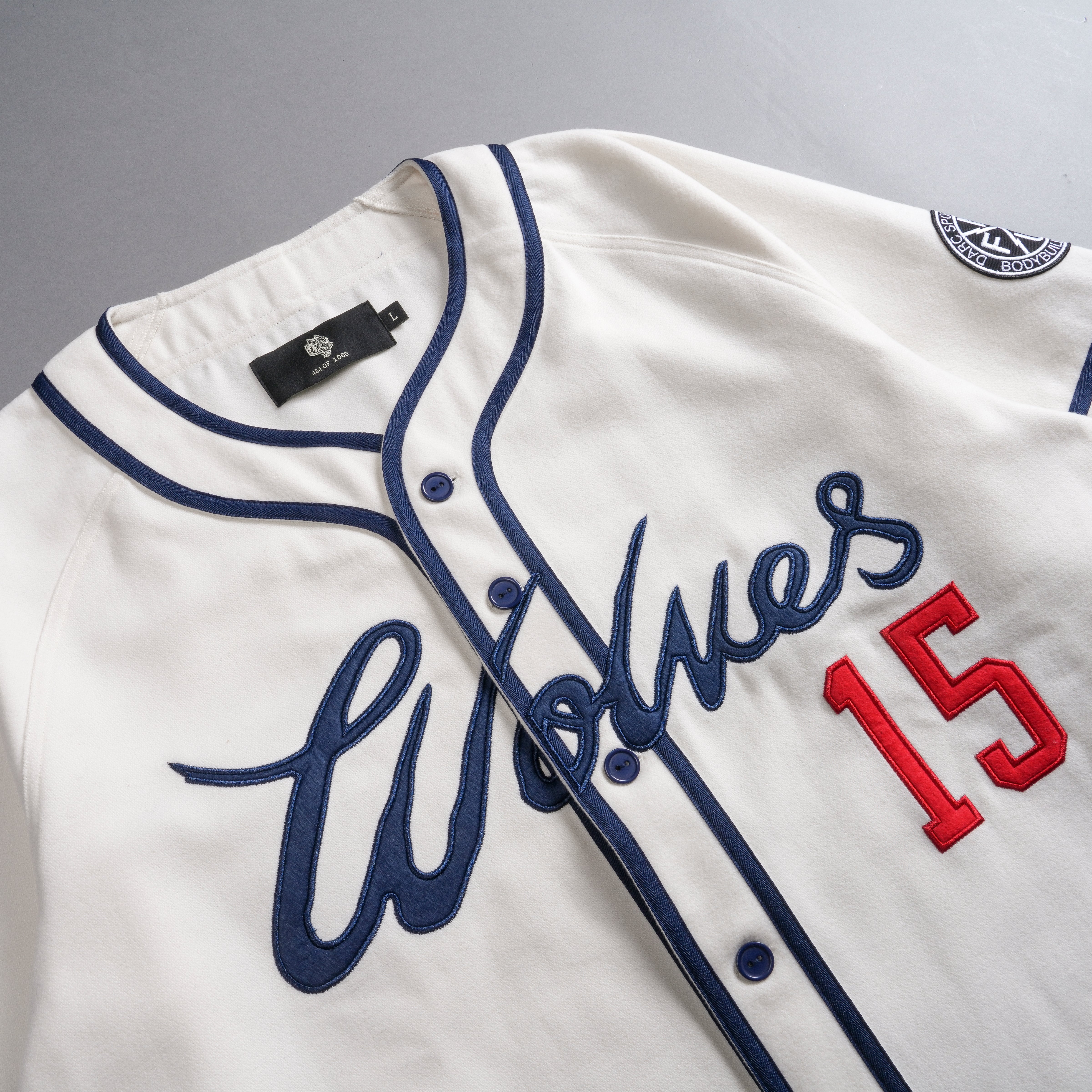 Our League Baseball Jersey in Cream