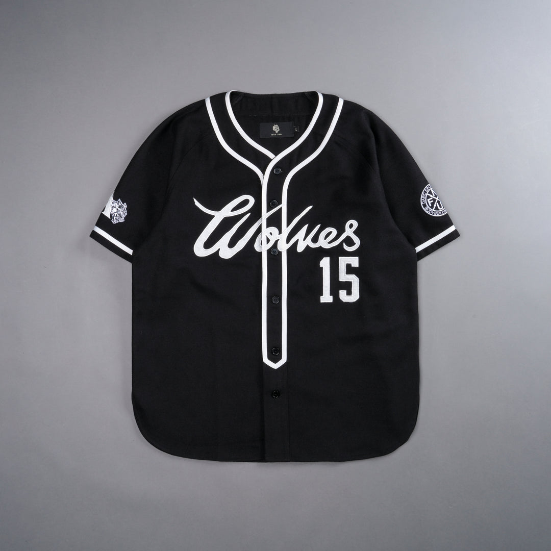 Our League Baseball Jersey in Black