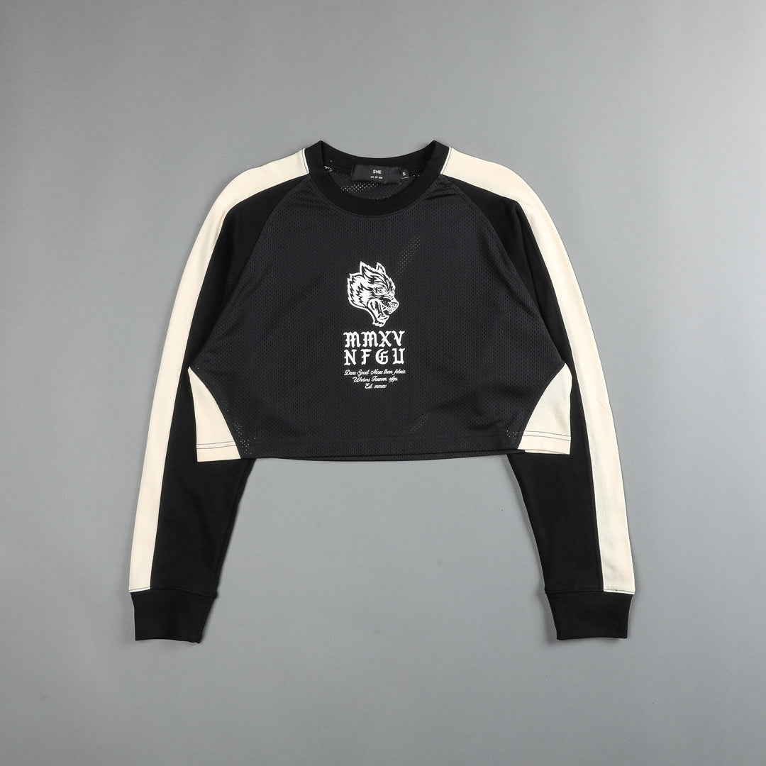 She Mori MMXV (Cropped) Racing Jersey in Black/Cream