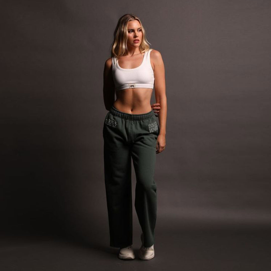 The Spirit She Big Cozy Sweats in Norse Green