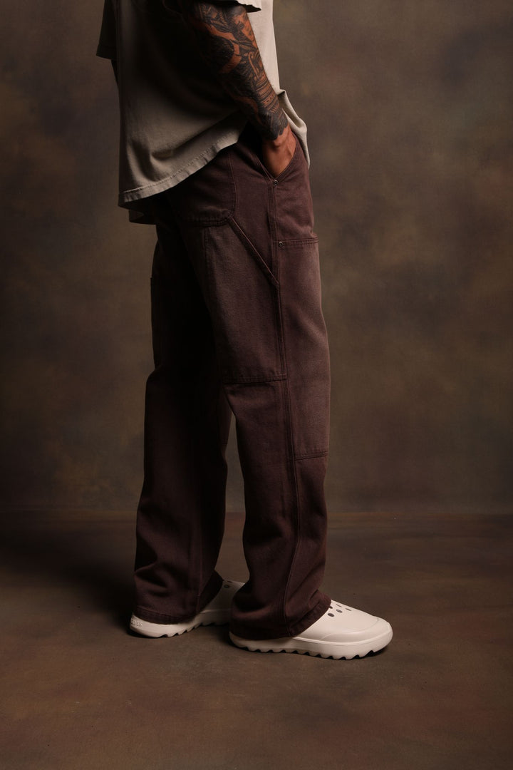 Wolf Head Hoffa Flare Pants in Darc Mojave Brown