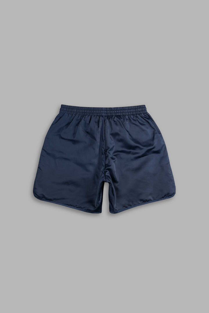 Our Stamp Gerard Shorts in Navy