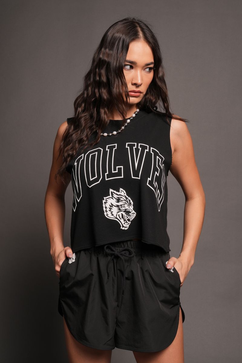 Loyalty Frvr Rosie Muscle Tee In Black