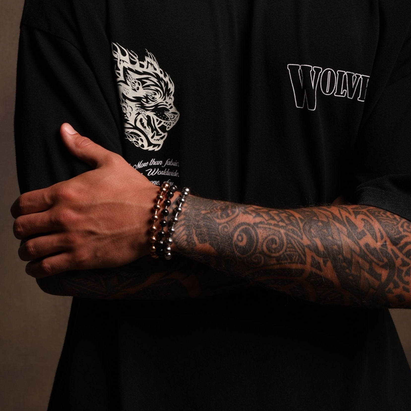SSDD Rollins Bracelet in Antique Black