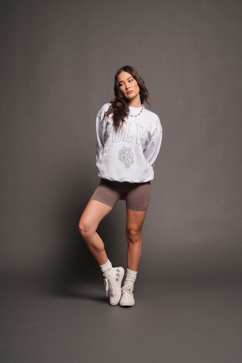 Loyalty Frvr London Crewneck In Super Light Athletic Gray