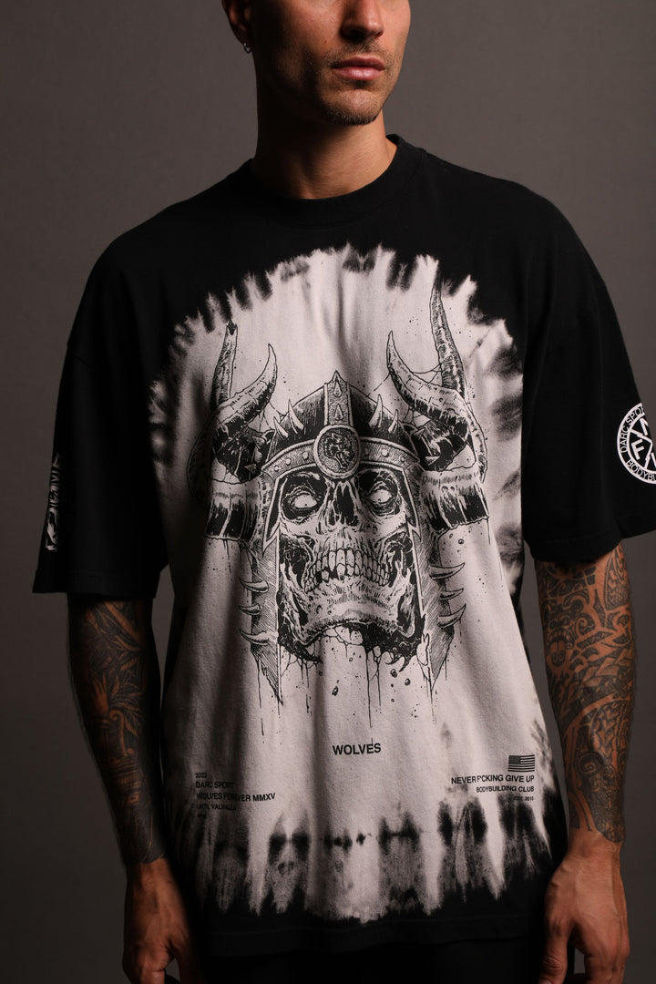 Berserk "Premium Vintage" Oversized Tee in Black Shatter