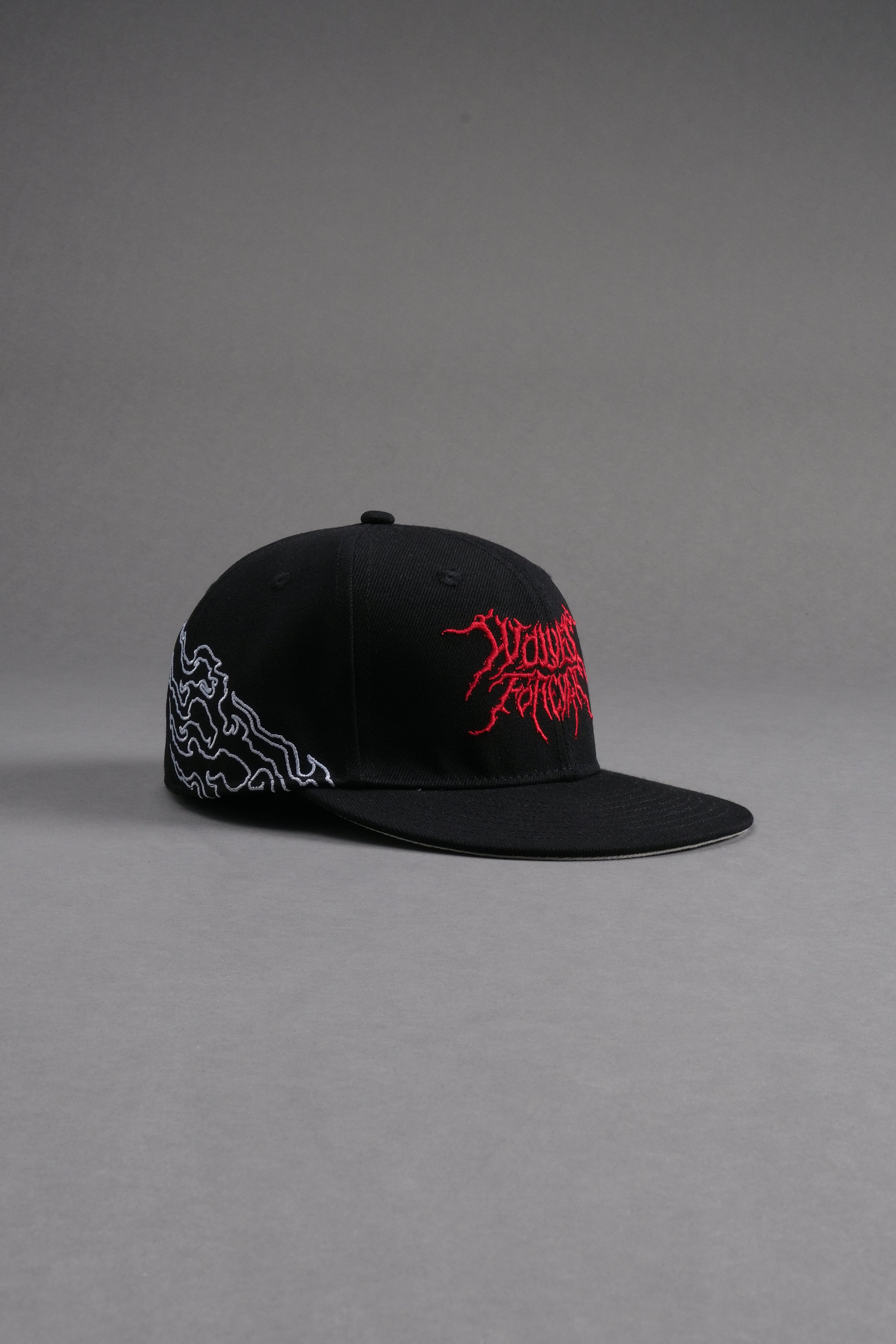 Forged From Iron Fitted Cap in Black