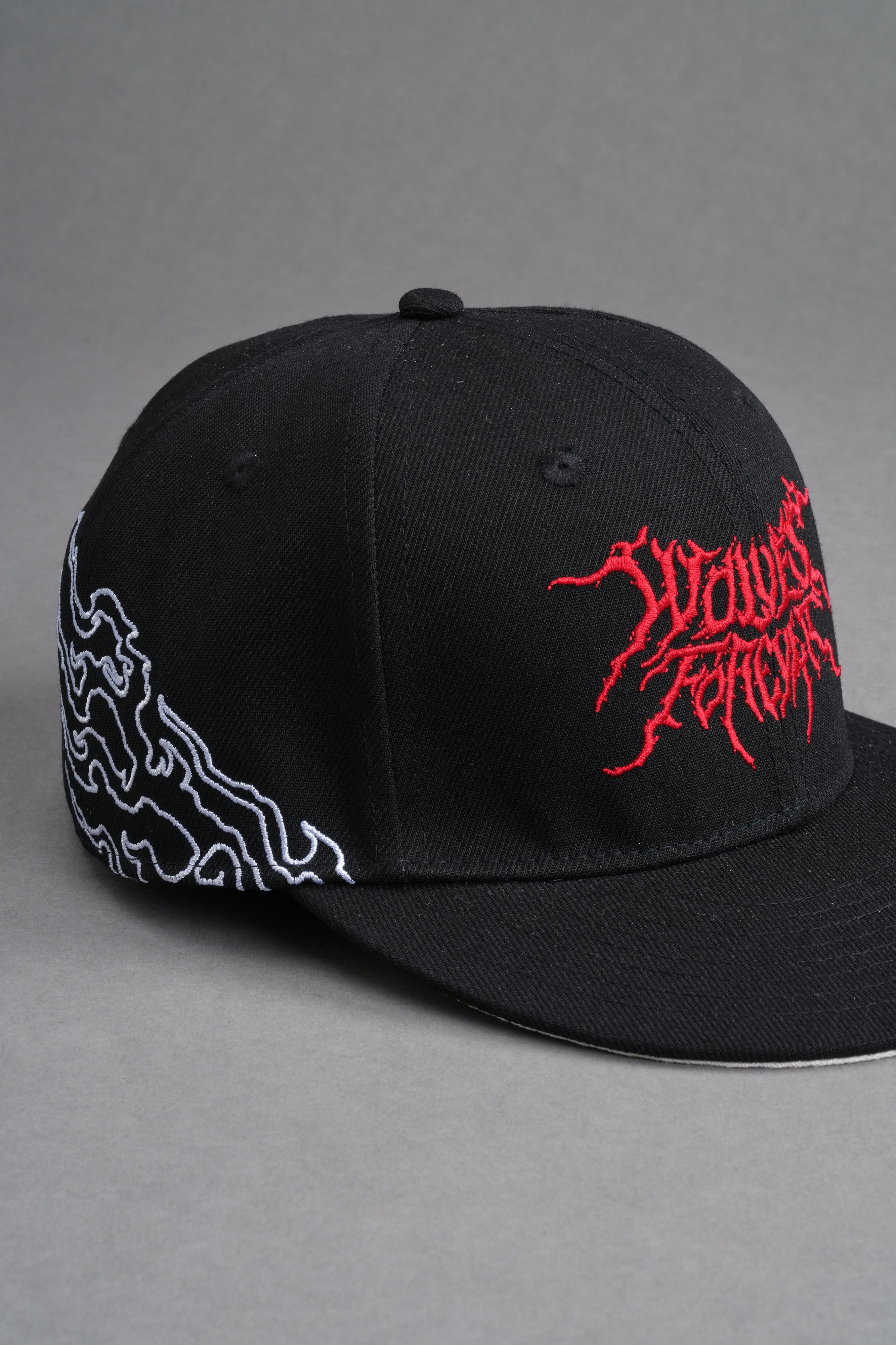 Forged From Iron Fitted Cap in Black