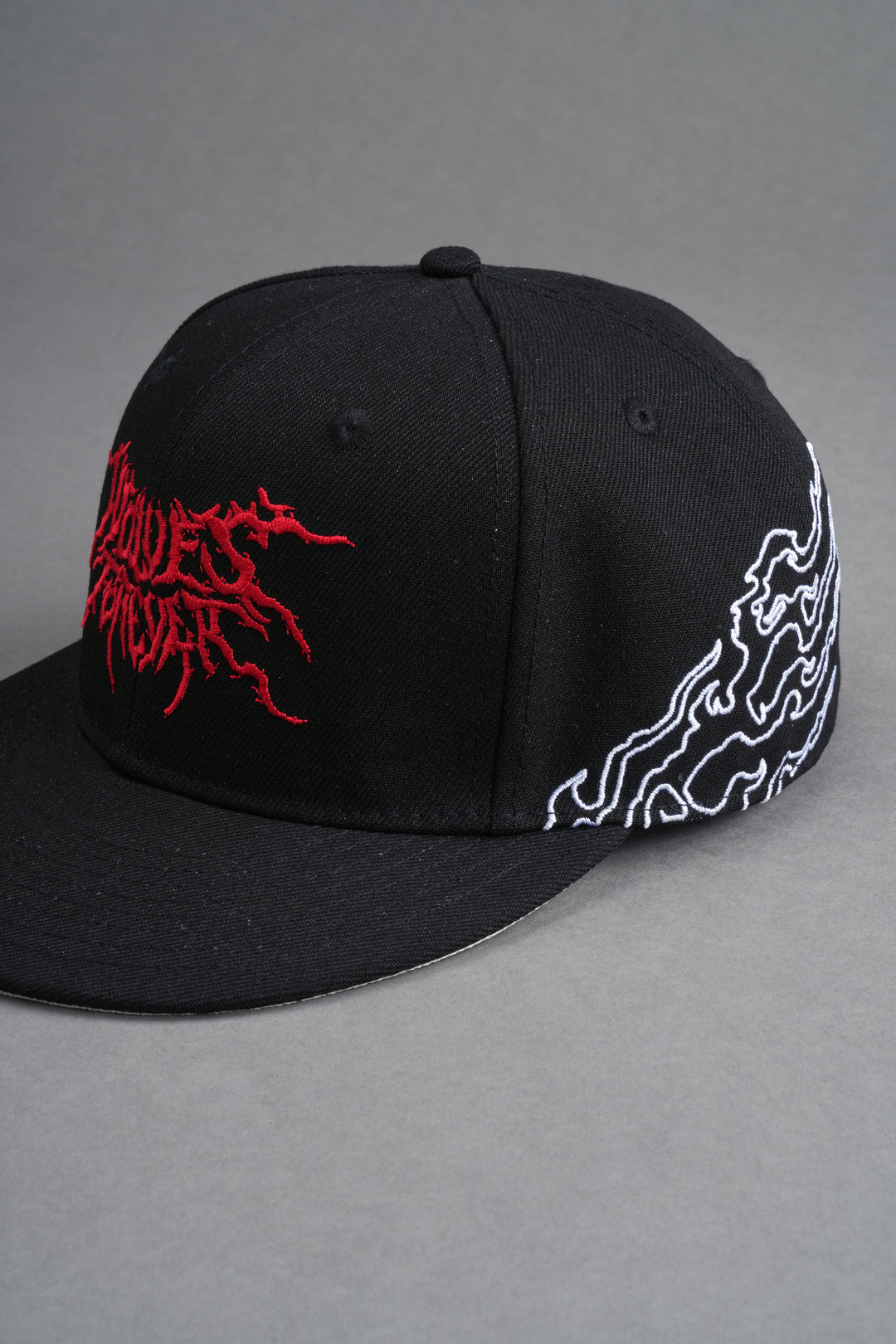 Forged From Iron Fitted Cap in Black