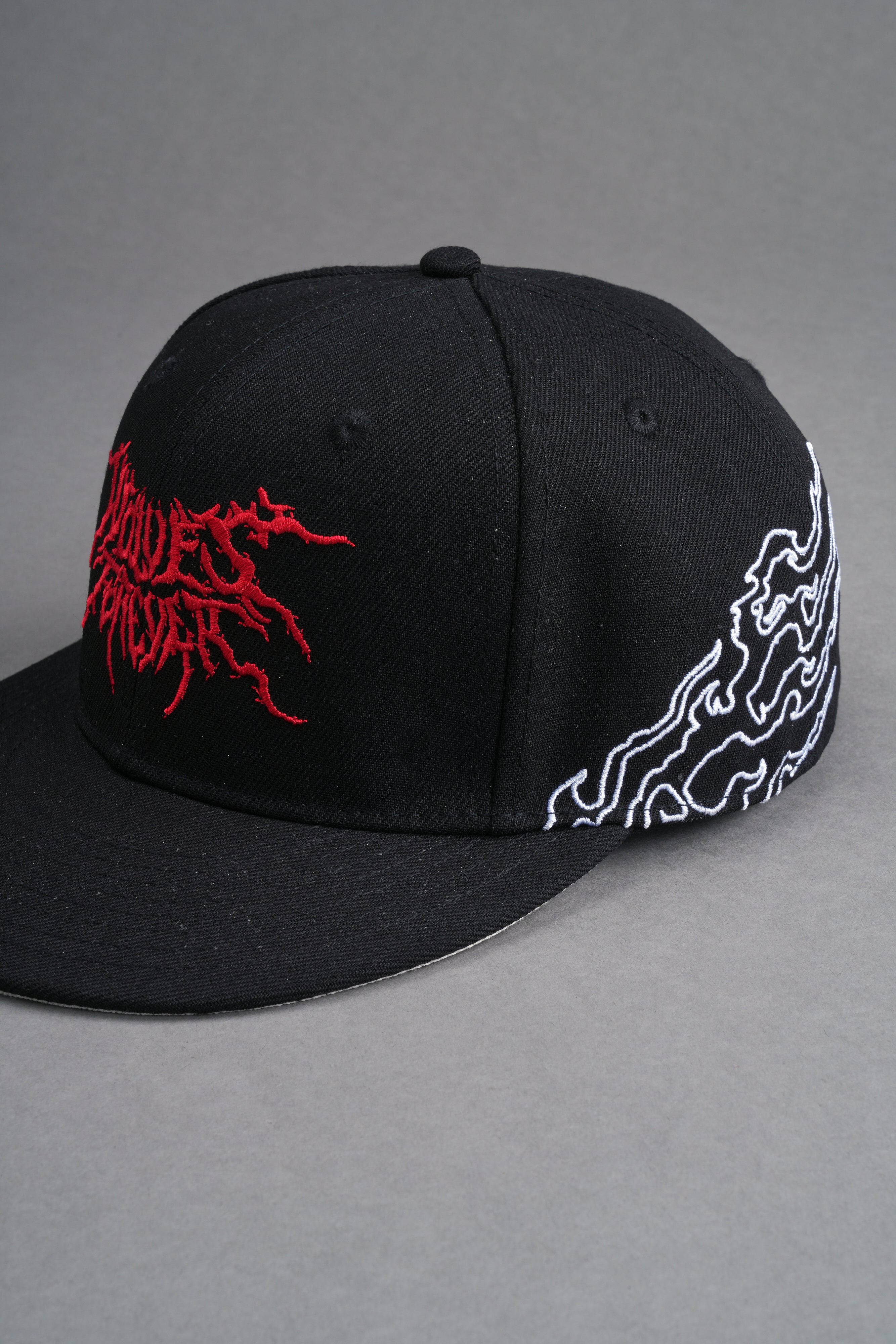 Forged From Iron Fitted Cap in Black