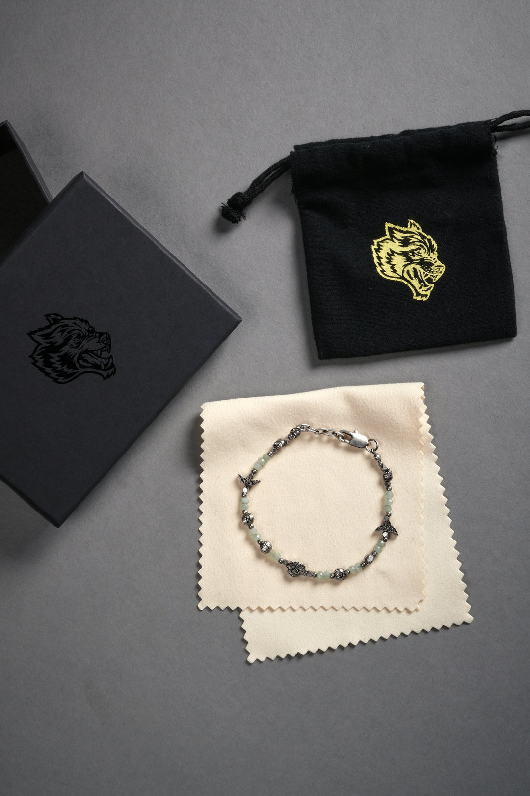 NFGU Gemstone Bracelet in Sage