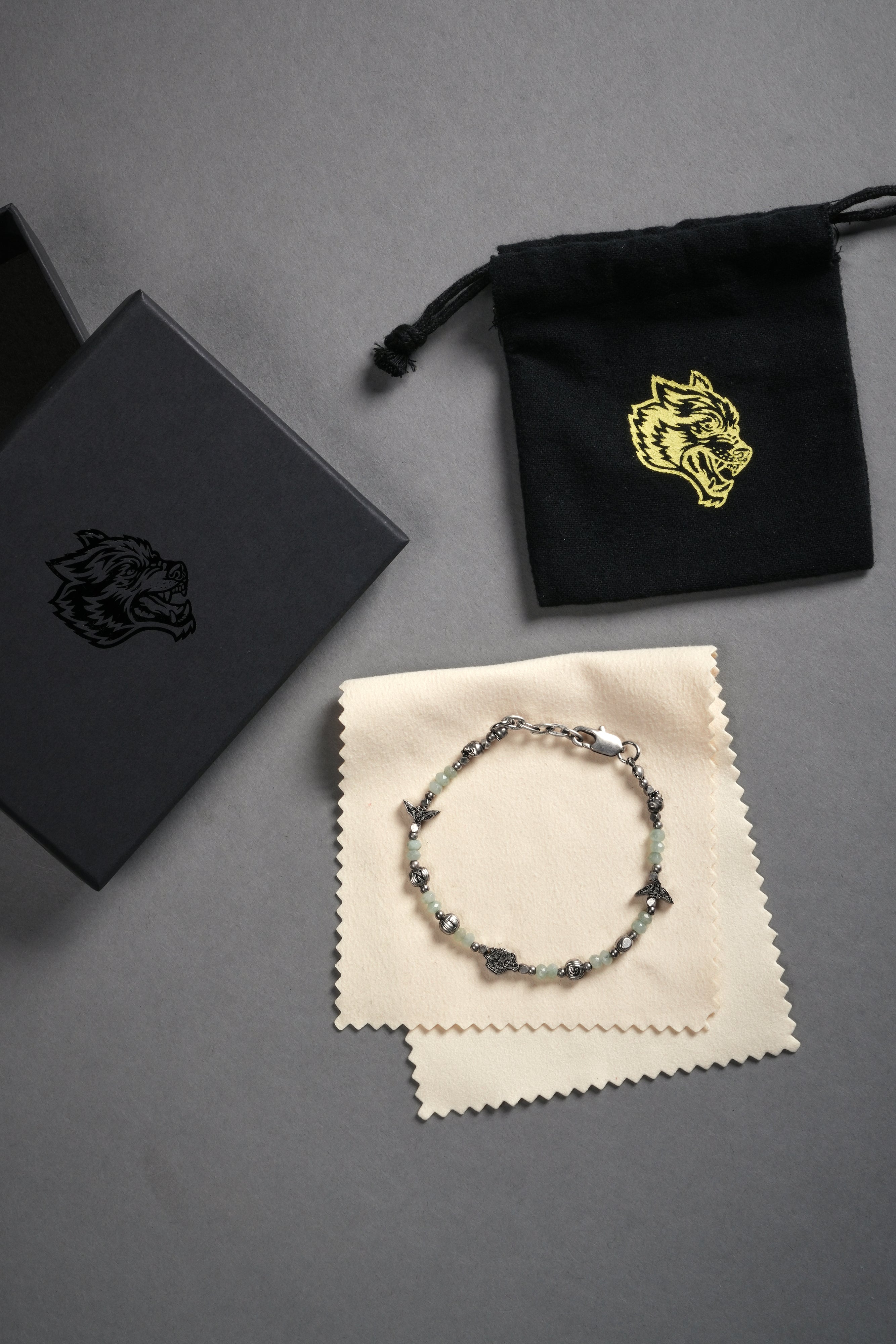 NFGU Gemstone Bracelet in Sage