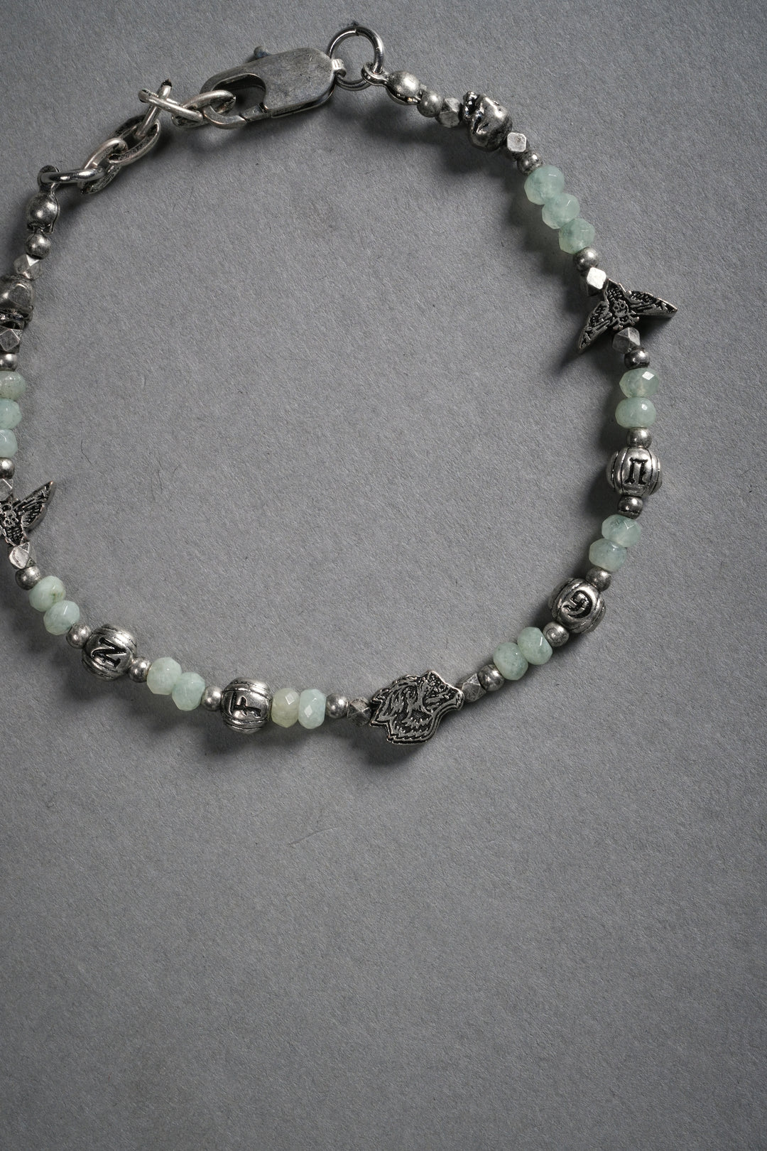NFGU Gemstone Bracelet in Sage