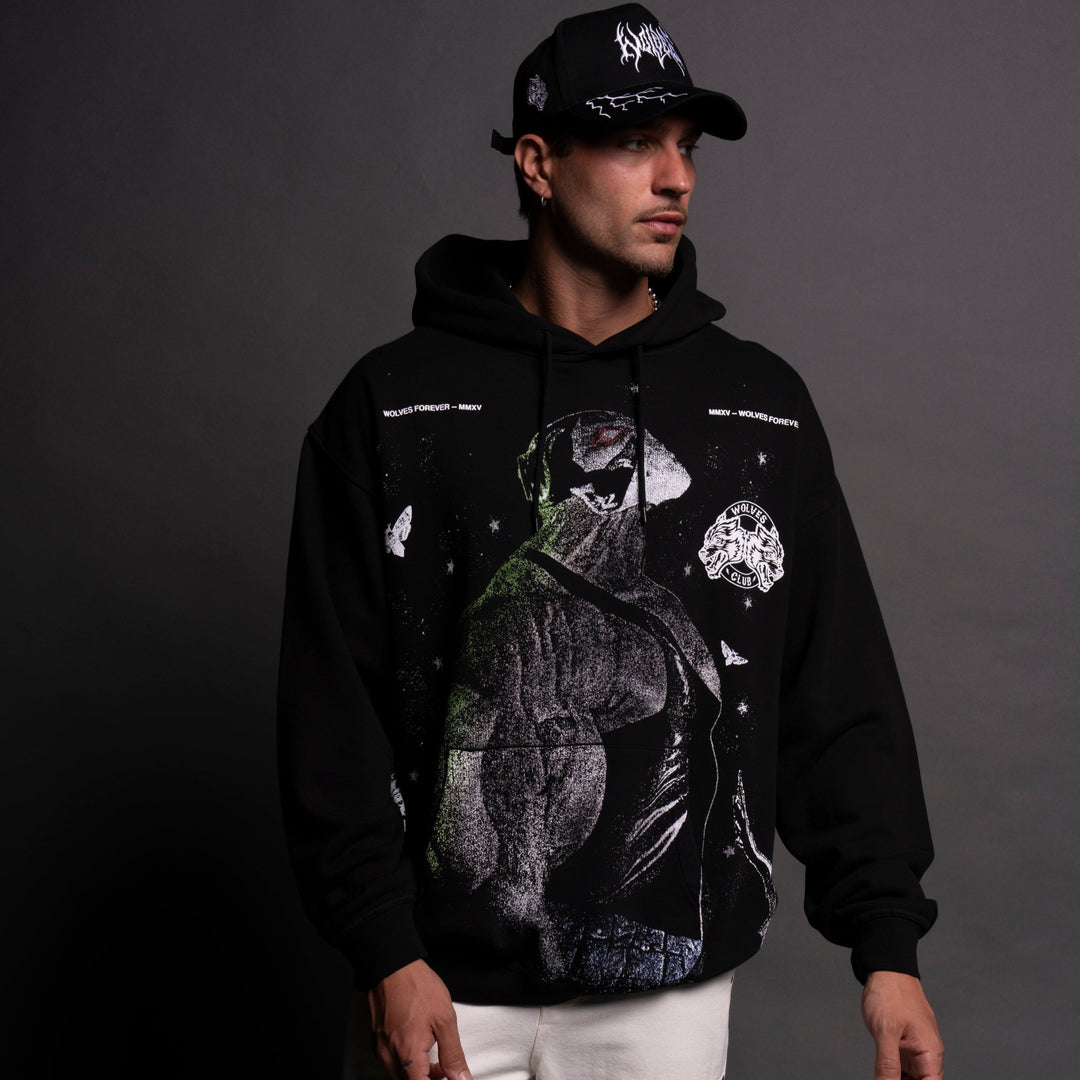 Bane "Side-By-Side" Bishop Hoodie in Black