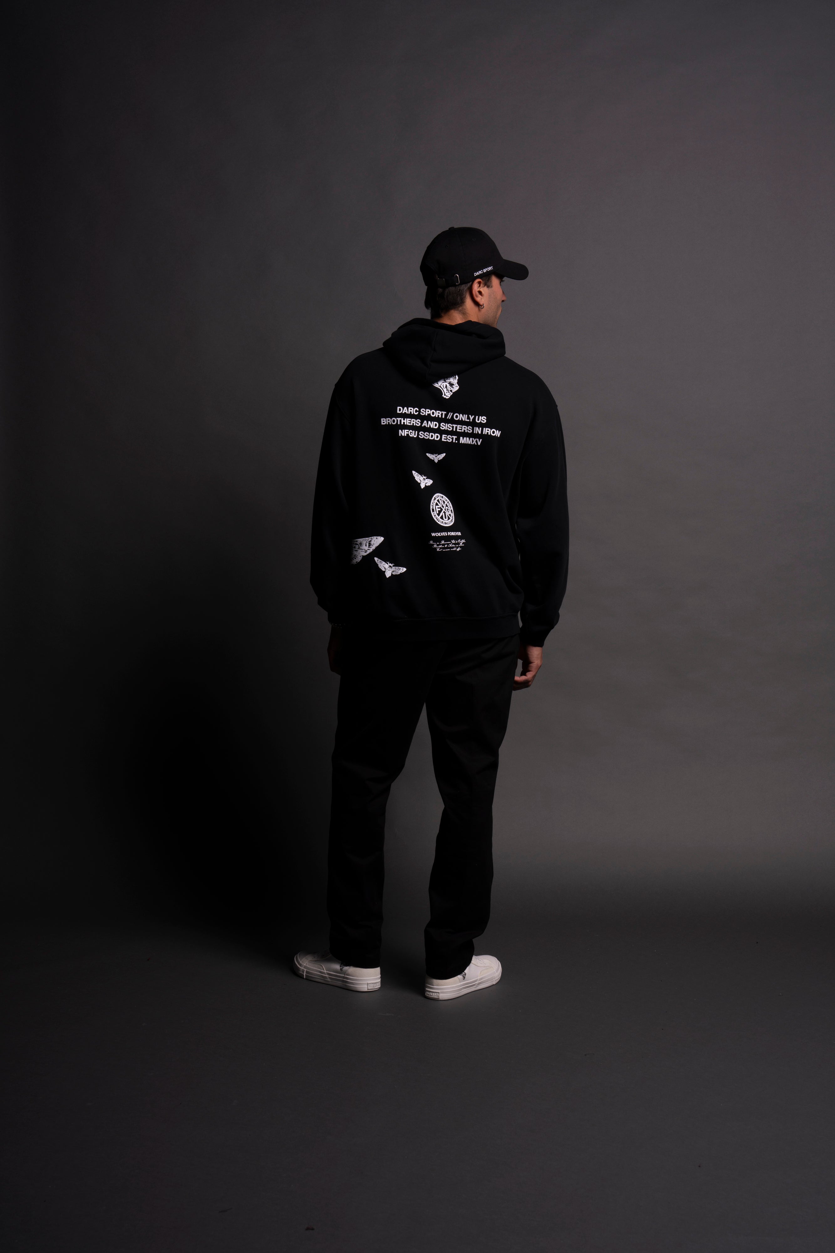 (1 Of 500) The Batman "Pierce" Hoodie in Black