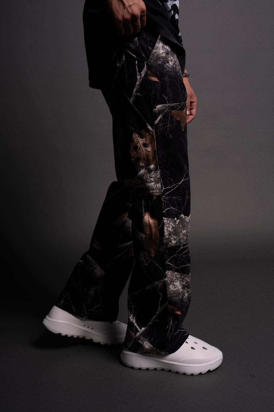 Chopper Hoffa Flare Pants in Darc Woodland Camo