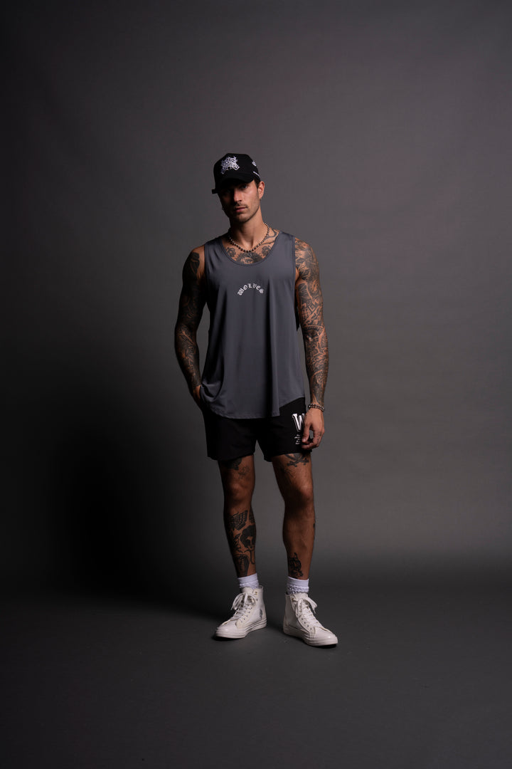 Chopper "Dry Wolf" (Drop) Tank in Wolf Gray