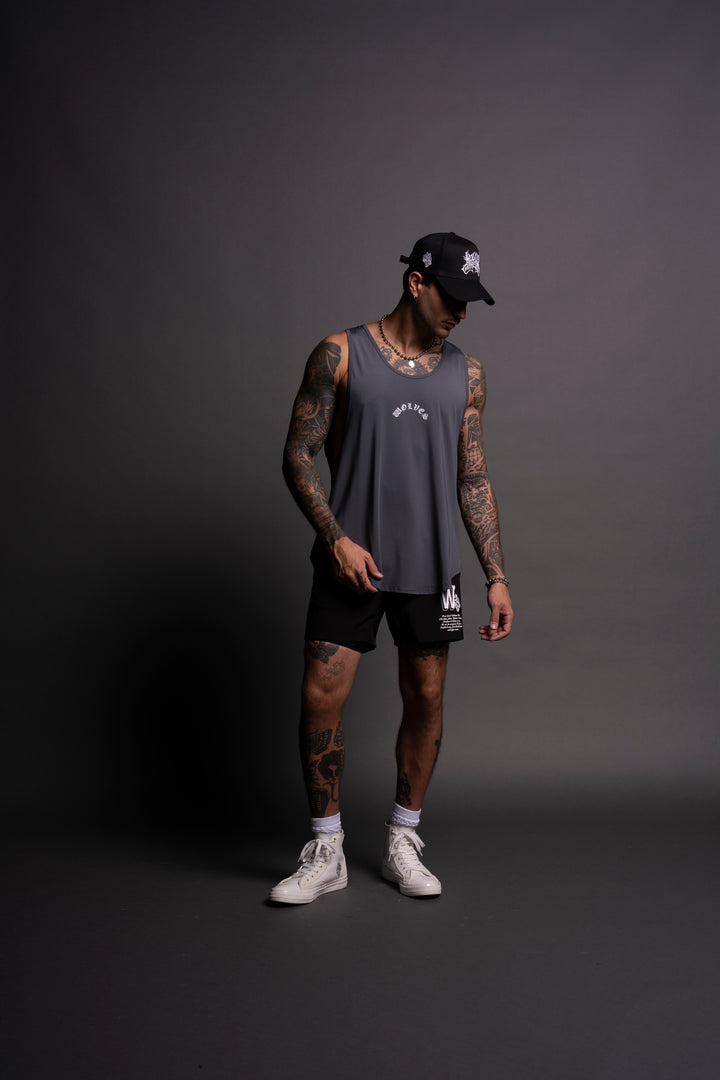 Chopper "Dry Wolf" (Drop) Tank in Wolf Gray