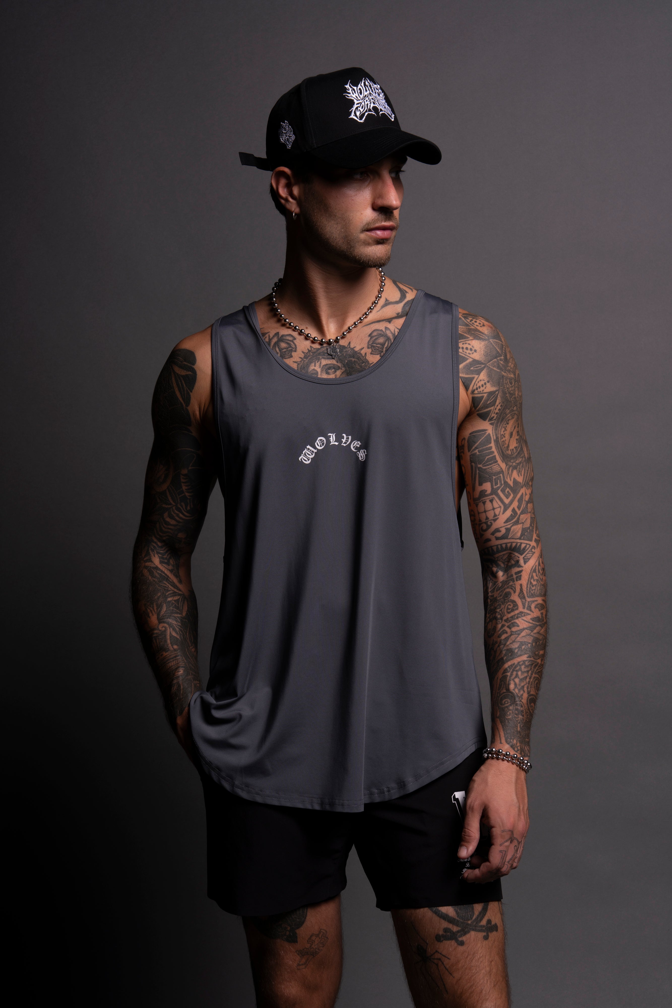 Chopper "Dry Wolf" (Drop) Tank in Wolf Gray