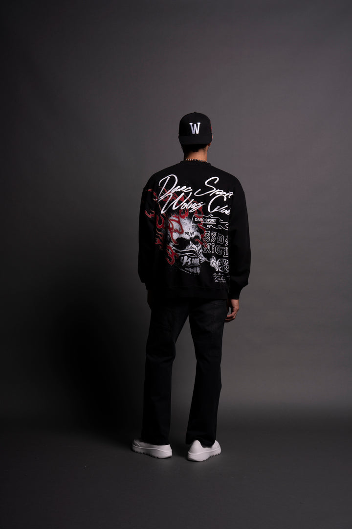 NFGU Mempo London Crewneck in Black