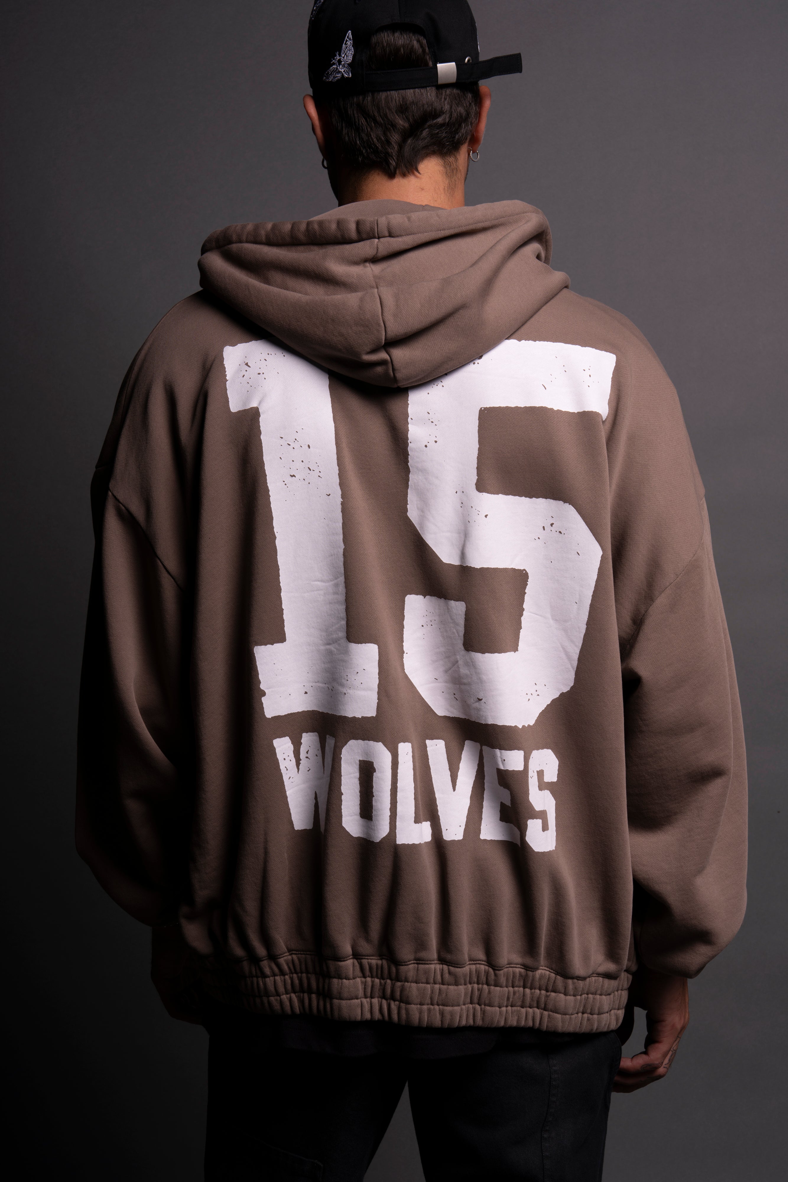 Our Zone "Chambers" Zip Hoodie in Mojave Brown