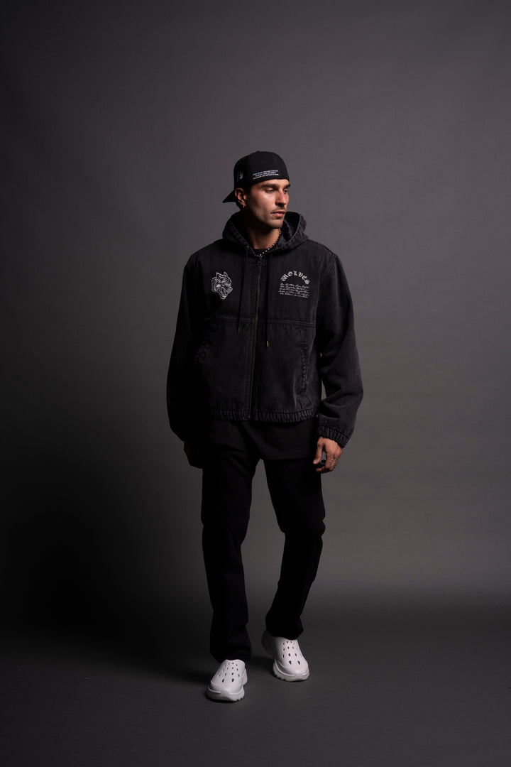 Wolf's Honor Calaway Jacket in Black