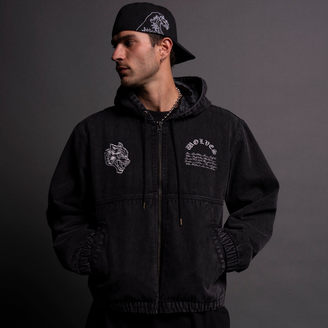 Wolf's Honor Calaway Jacket in Black