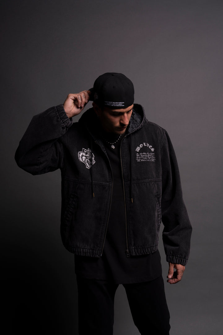 Wolf's Honor Calaway Jacket in Black