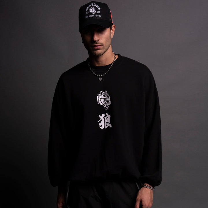 Okami S. Hall Crewneck in Black