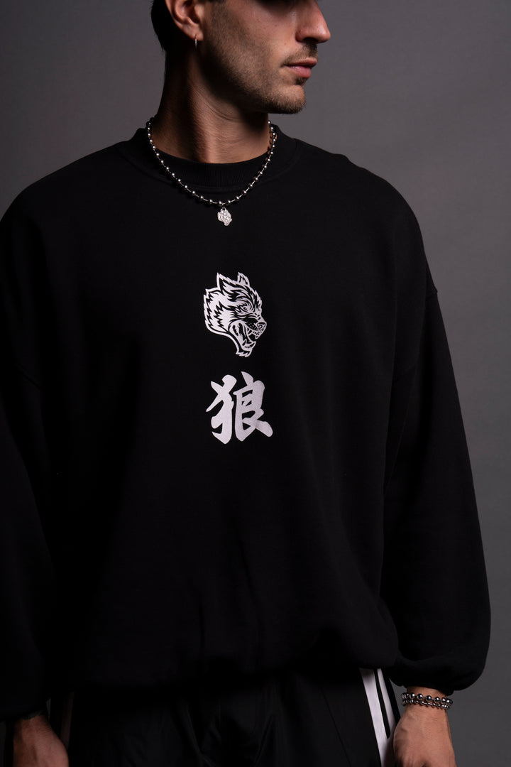 Okami S. Hall Crewneck in Black