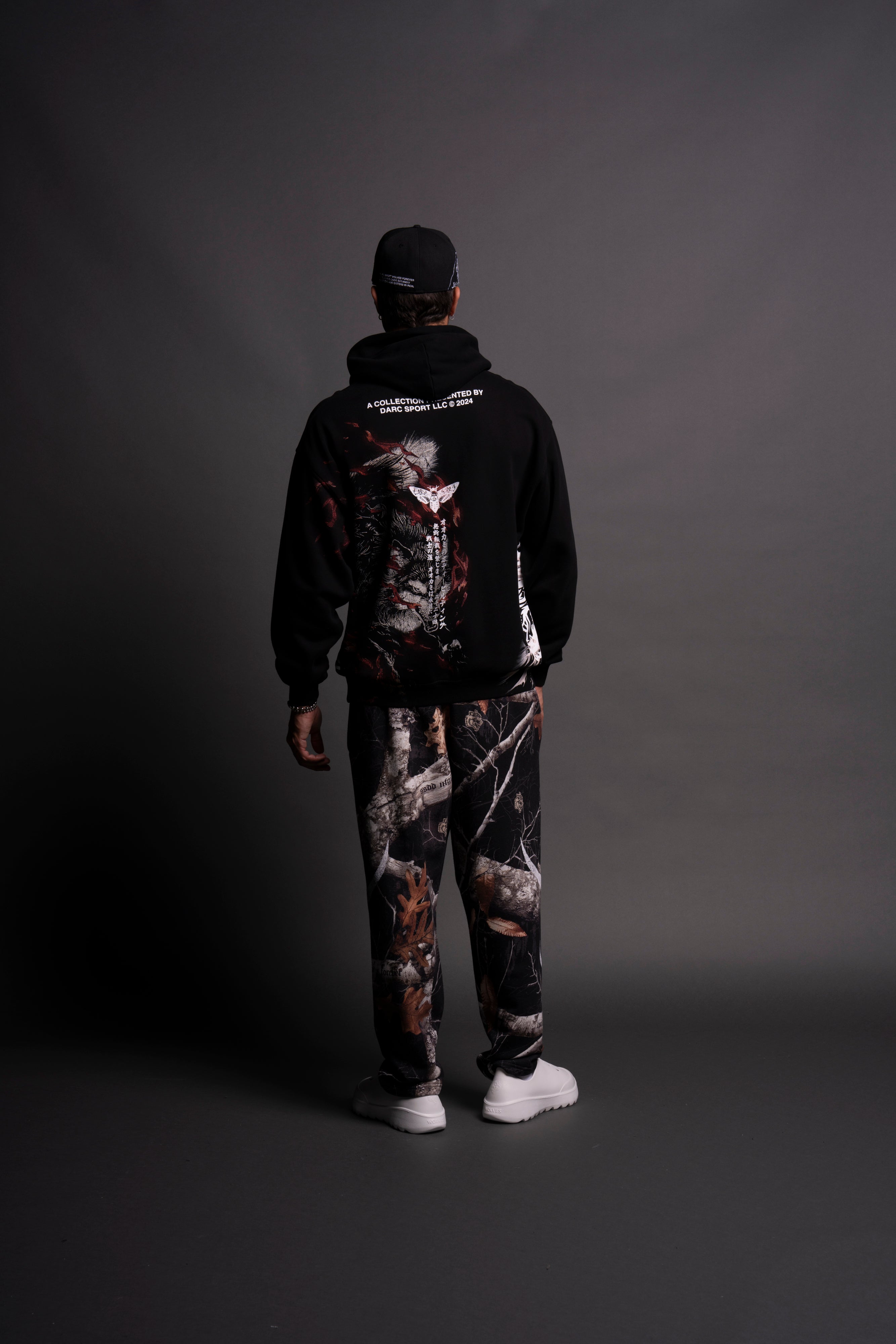 Wolf Integrity "Side-By-Side" Bishop Hoodie in Black