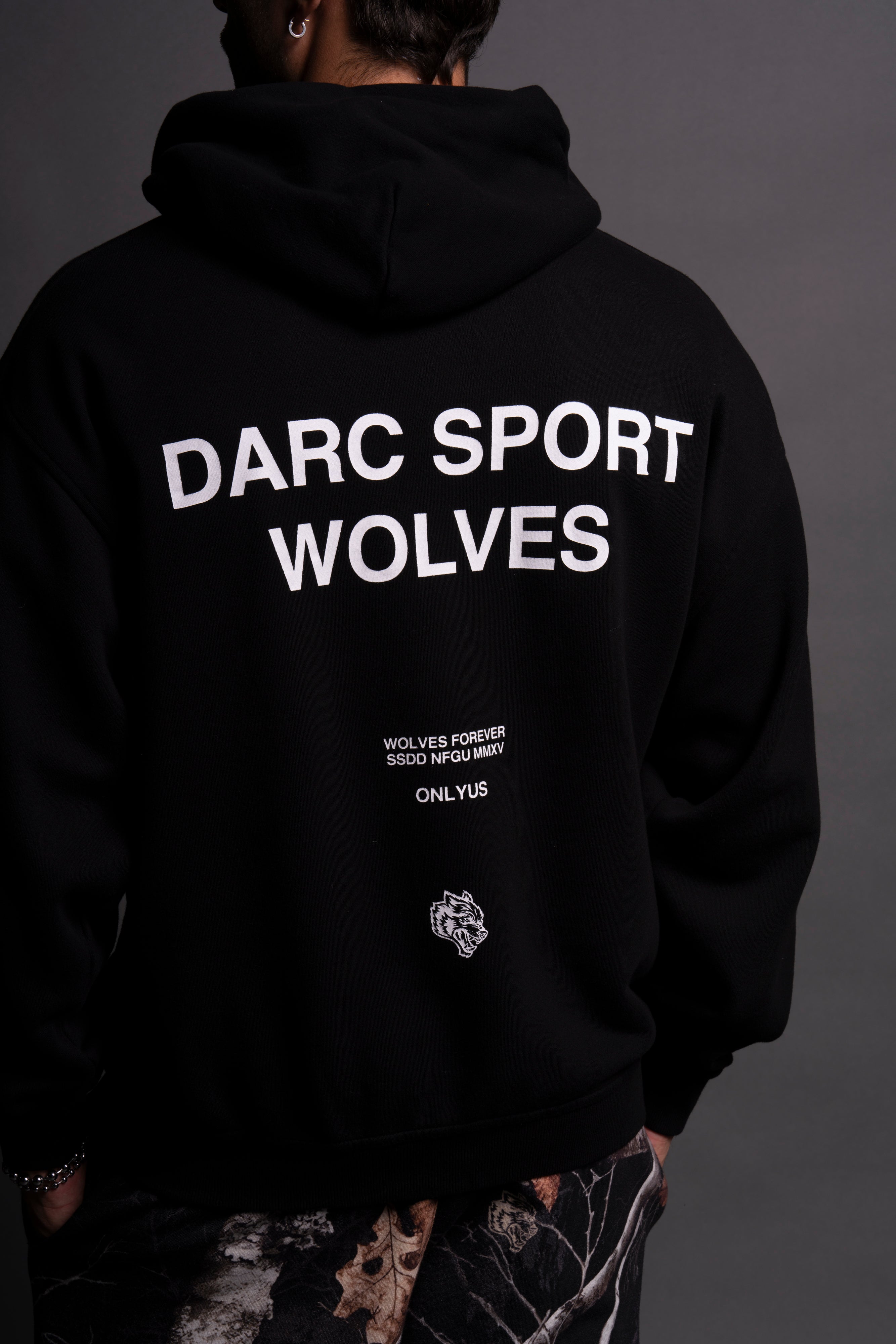 Darc Sport Men's Wolves shops Eagle Hoodie Sweatshirt in X-Large