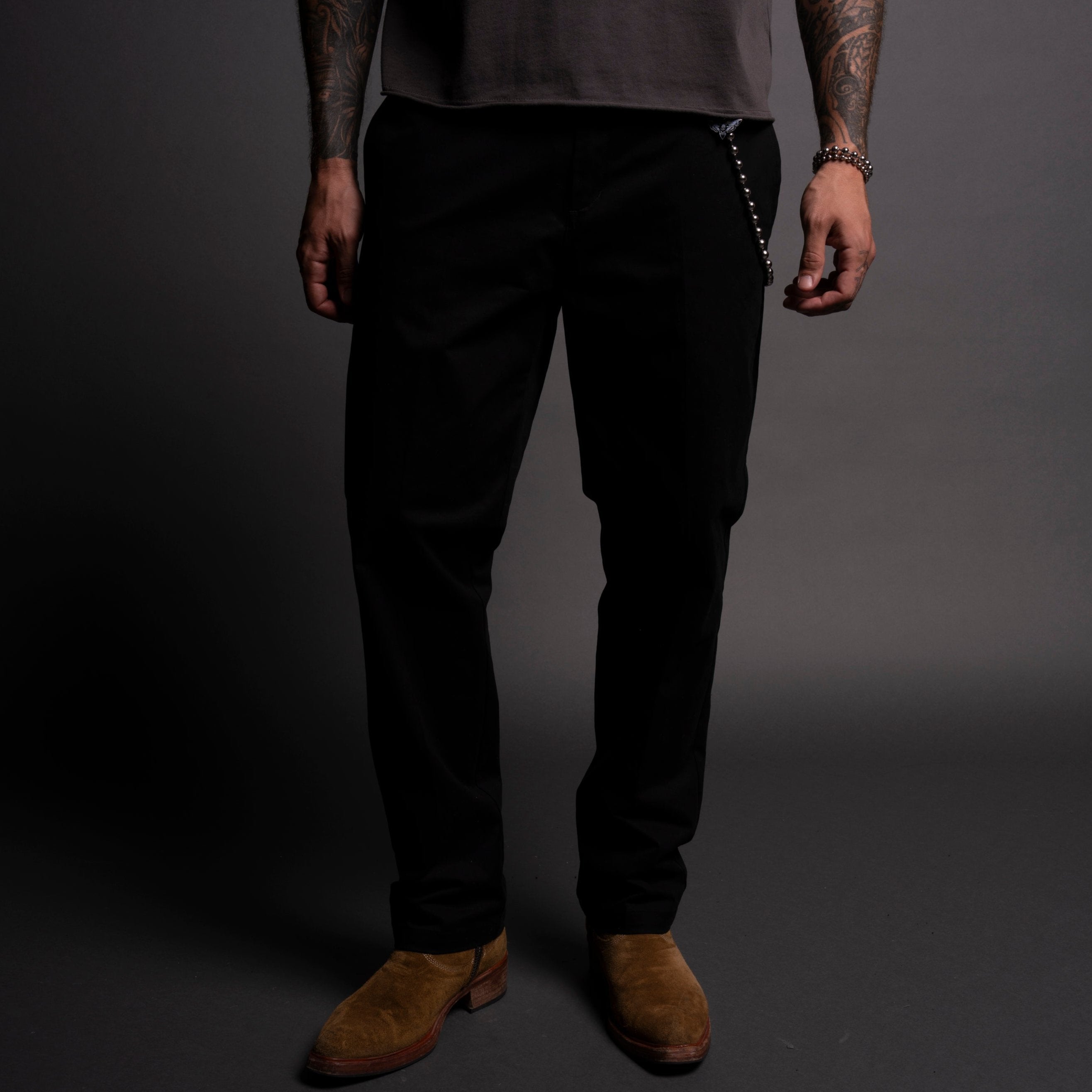 Wolf Chopper Campbell Denim Jeans in Black