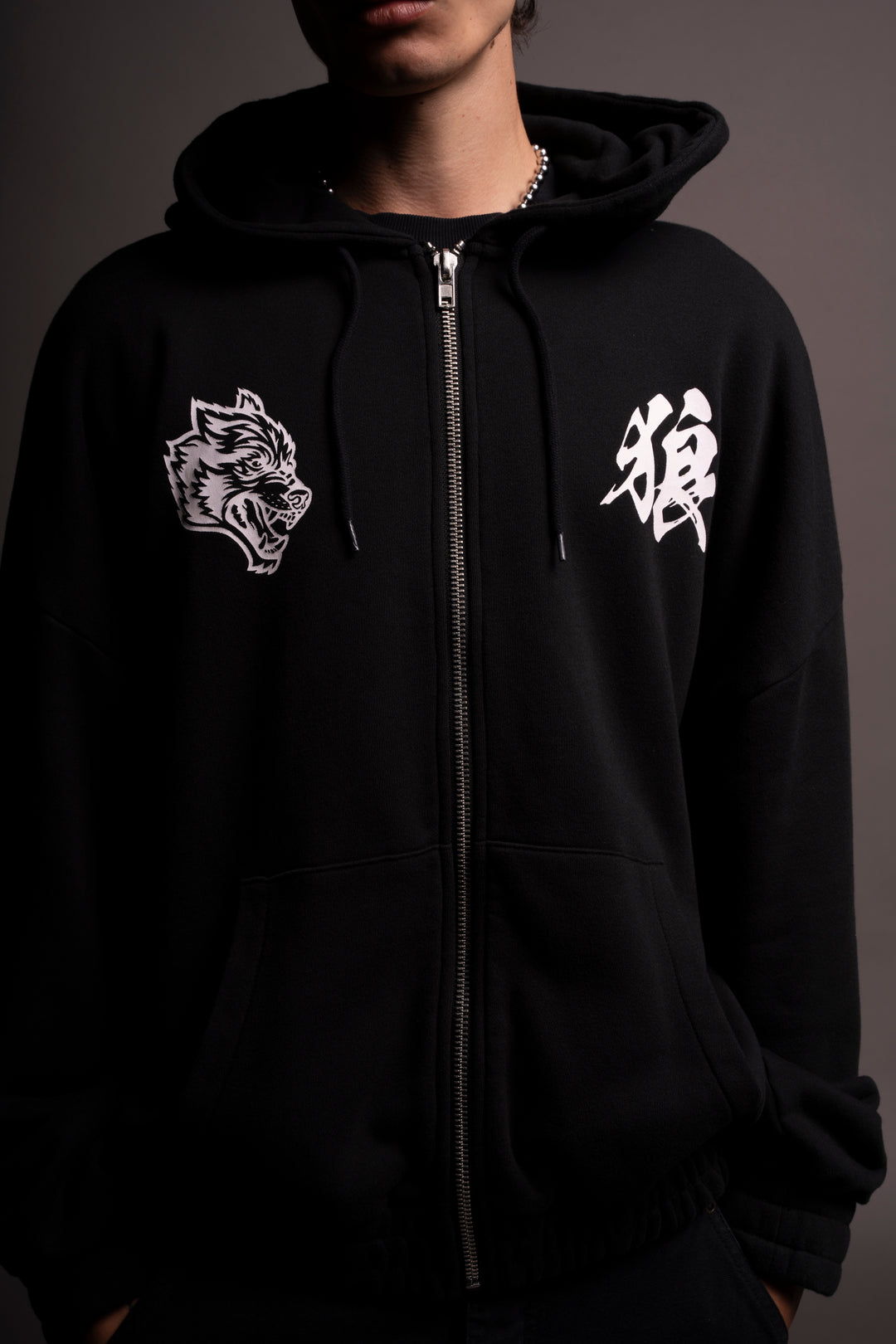 Inferno "Chambers" Zip Hoodie in Black