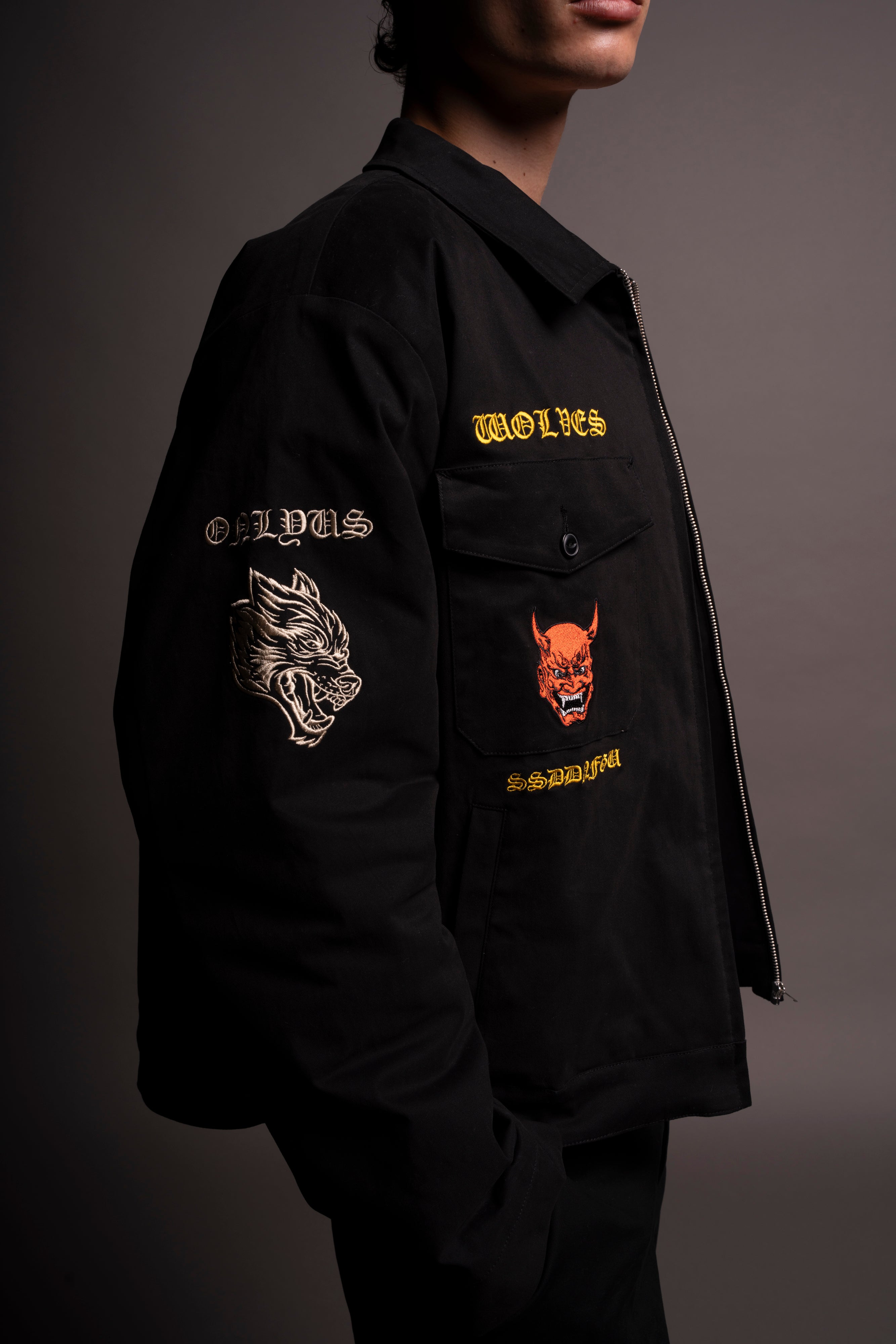 Oni Dom Walker Jacket in Black