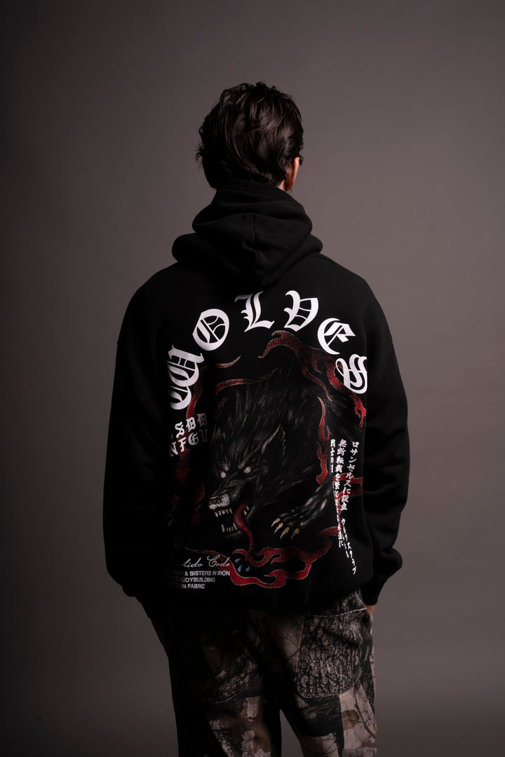 Through The Fire "Vintage Pierce" Hoodie in Black