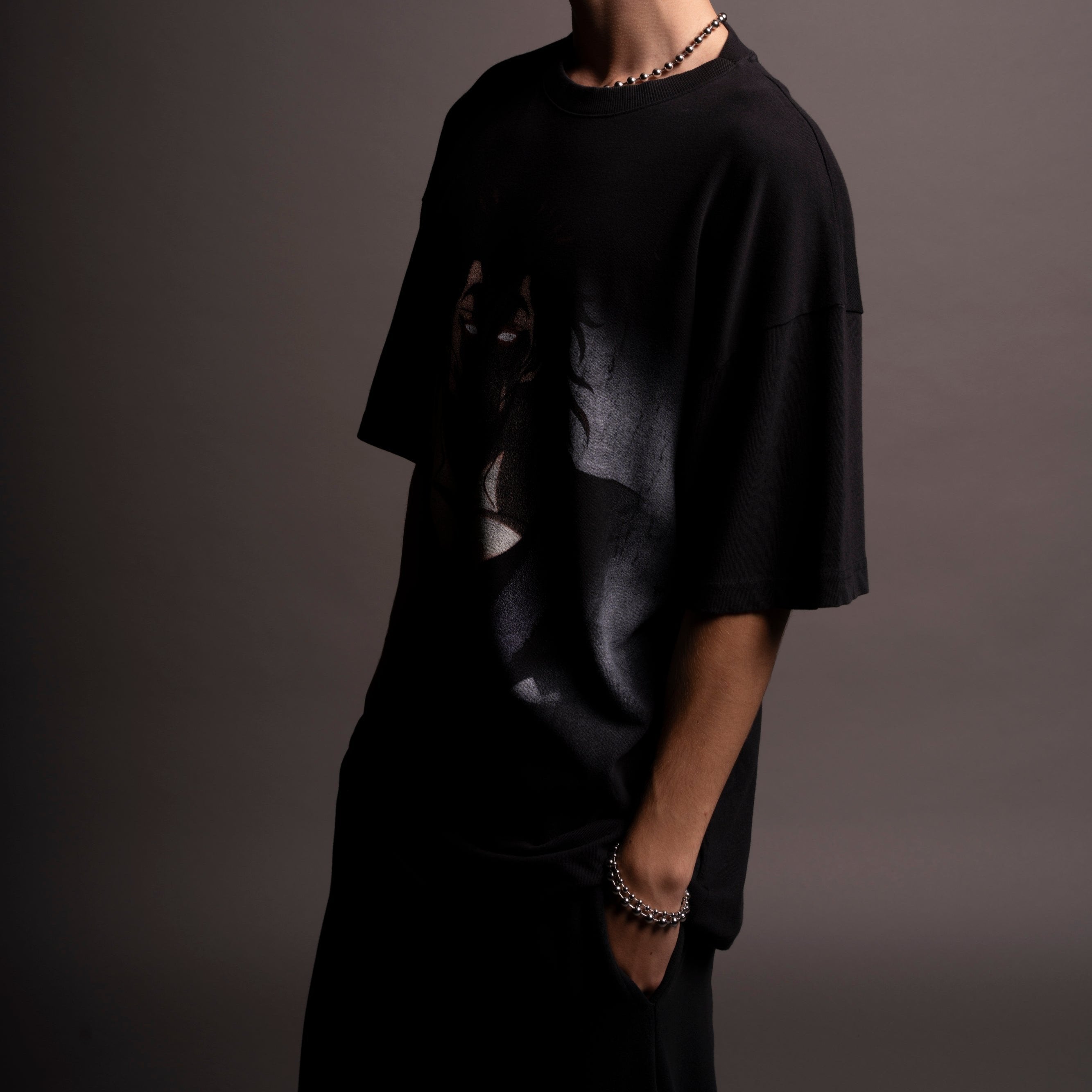 The Path I Chose "Premium" Oversized Tee in Black